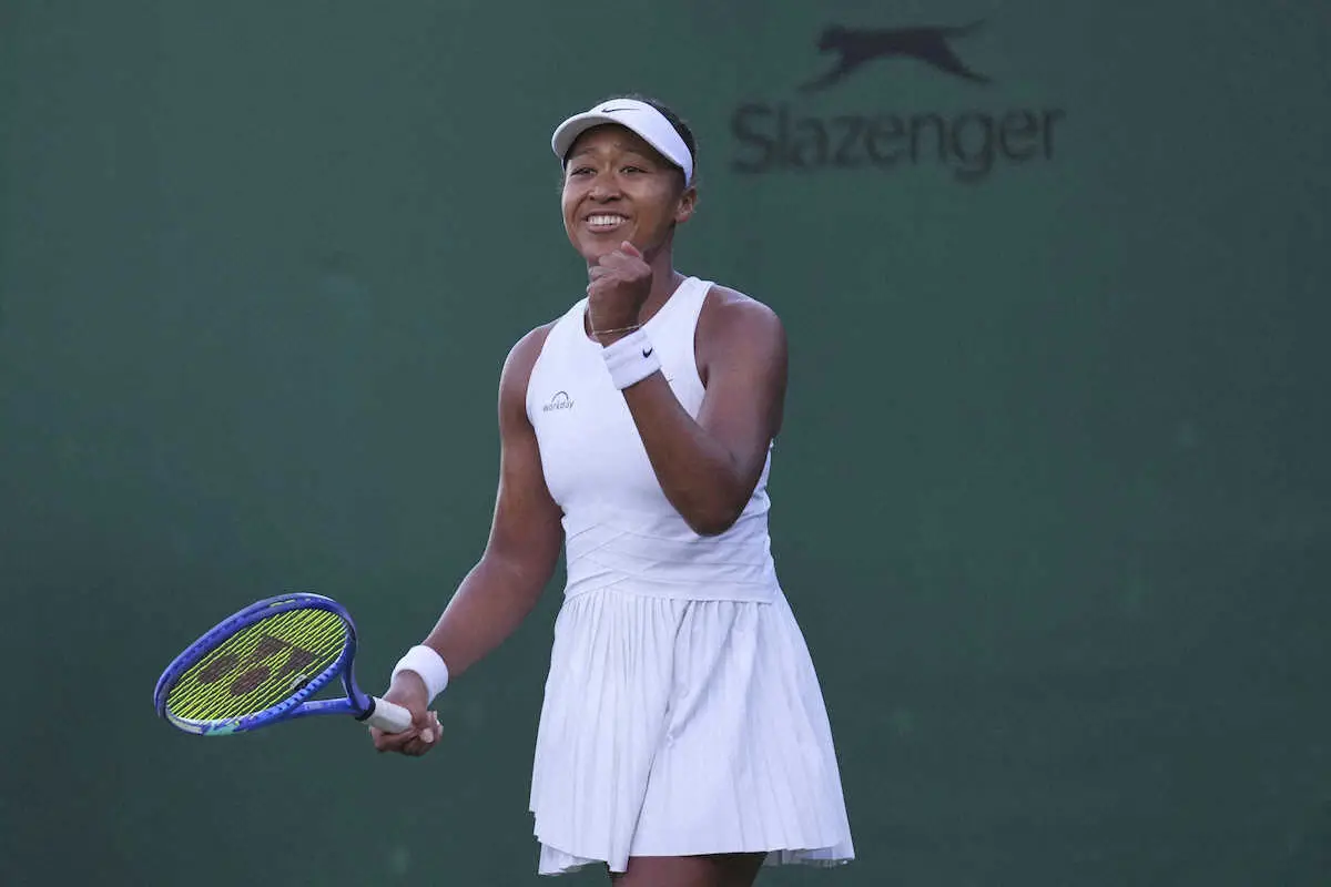 【画像・写真】大坂なおみ　ストレート勝ちで2回戦進出　ウィンブルドンが開幕