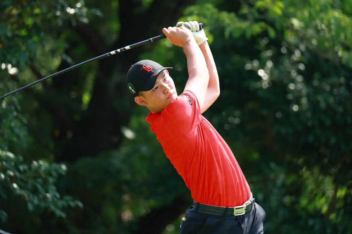 【画像・写真】【日本アマ】矢野仁貴が暫定首位　23年覇者の中野麟太朗は暫定21位　前回優勝の松山茉生は暫定125位