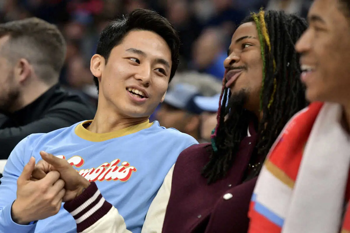 【画像・写真】グリズリーズのエースが“弟分”河村勇輝へメッセージ！ファン感動「最高に良い奴」「泣ける」