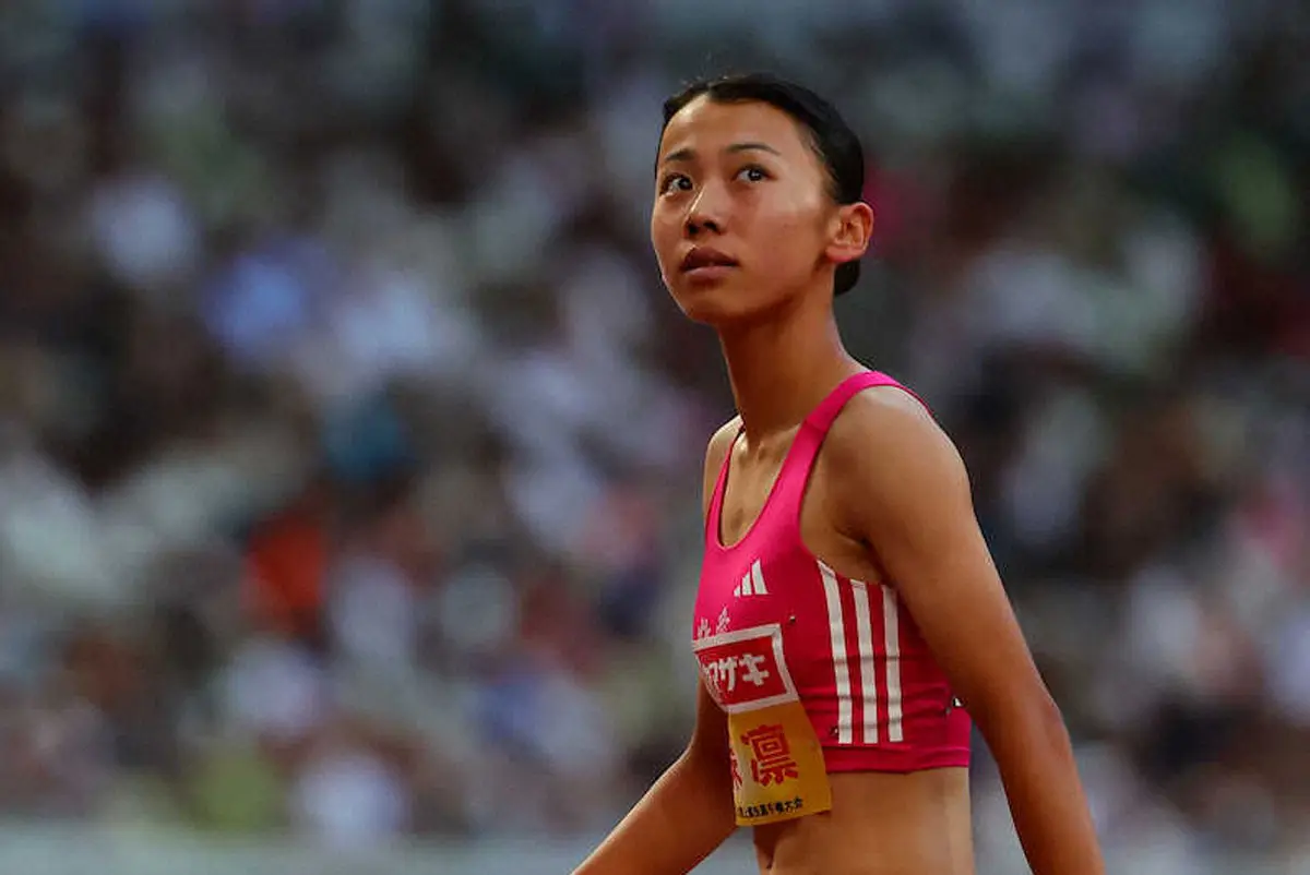 【画像・写真】【陸上日本選手権】久保凛　全体トップで決勝進出「絶対に標準記録を切って終われるようにしたい」