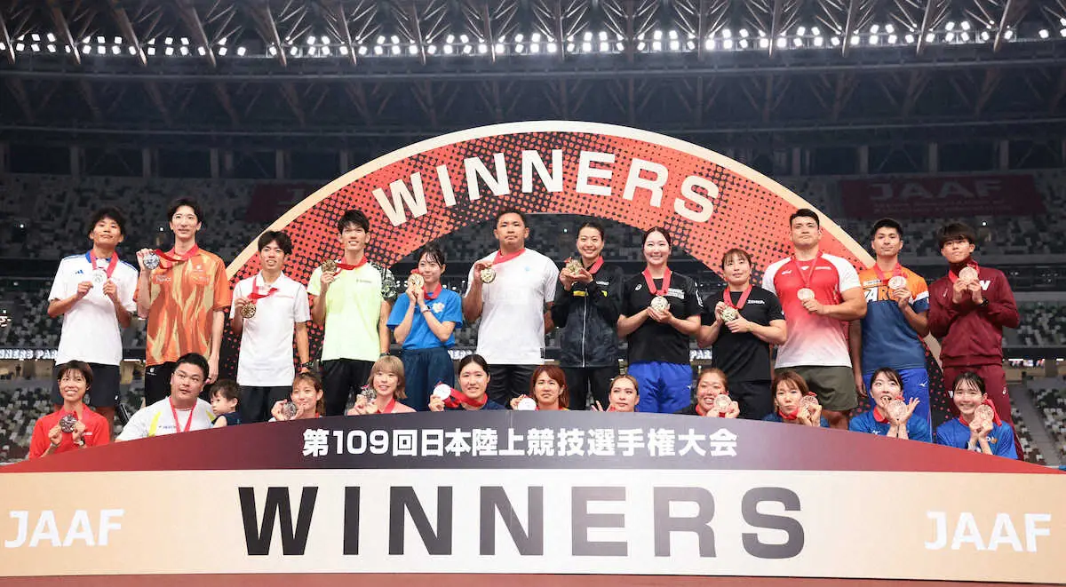 【画像・写真】【陸上日本選手権】田中希実　自分を「許せた」V4＆世界陸上内定「璃梨佳ちゃんと2人で走ったからこそ」