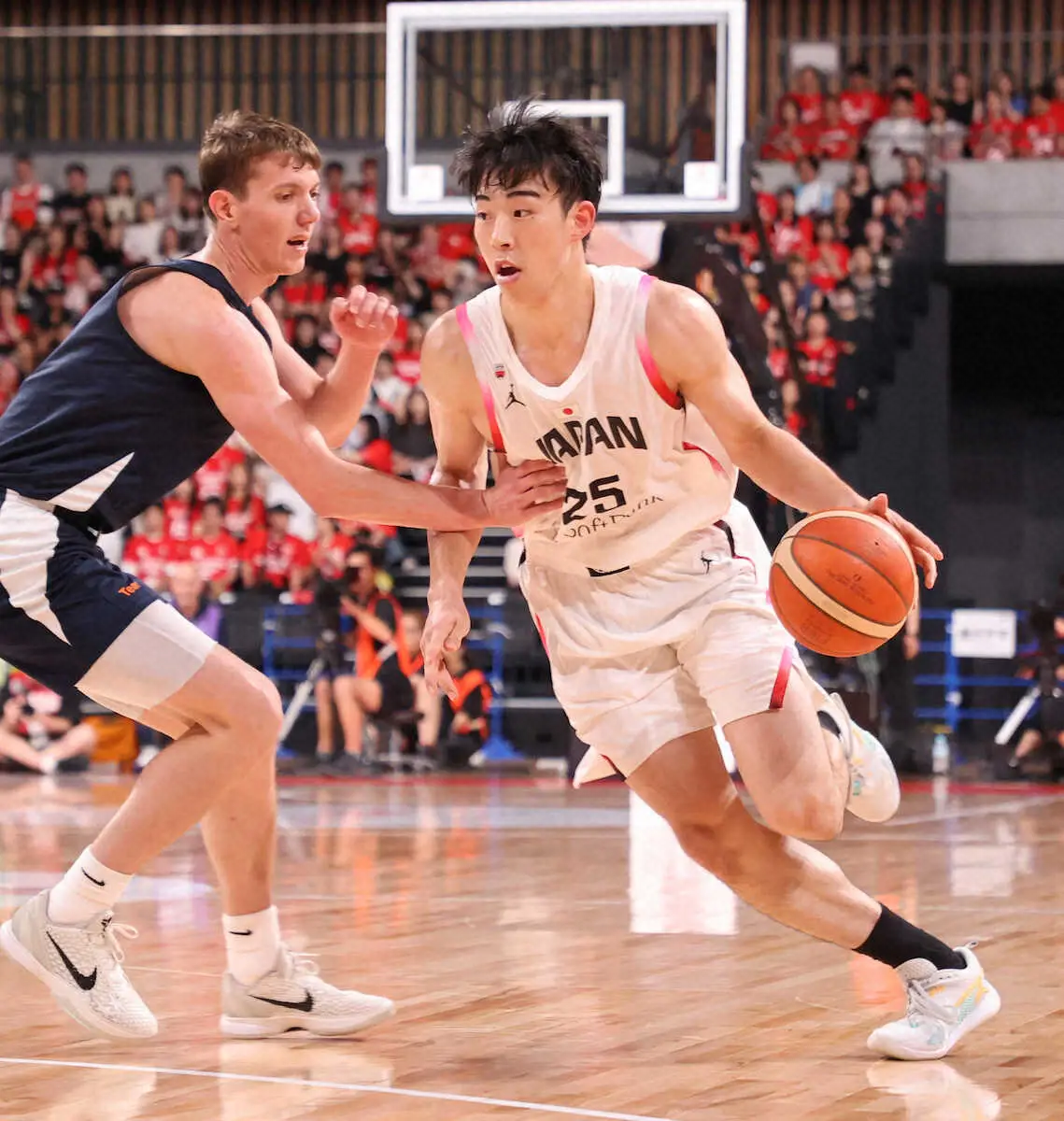 【画像・写真】【バスケ男子】ホーバスJ逆転負けも…20歳川島悠翔がリバウンドで躍動！ネット絶賛「成長した姿見れた」