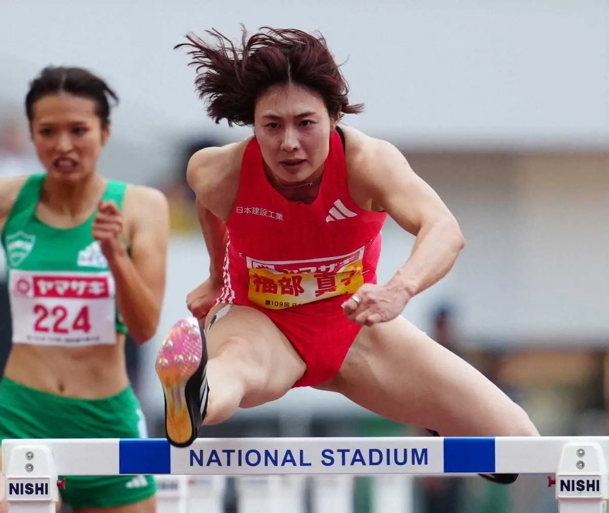 【画像・写真】【陸上日本選手権】福部真子、寺田明日香、田中佑美らが順当に準決勝へ　女子100メートル障害予選