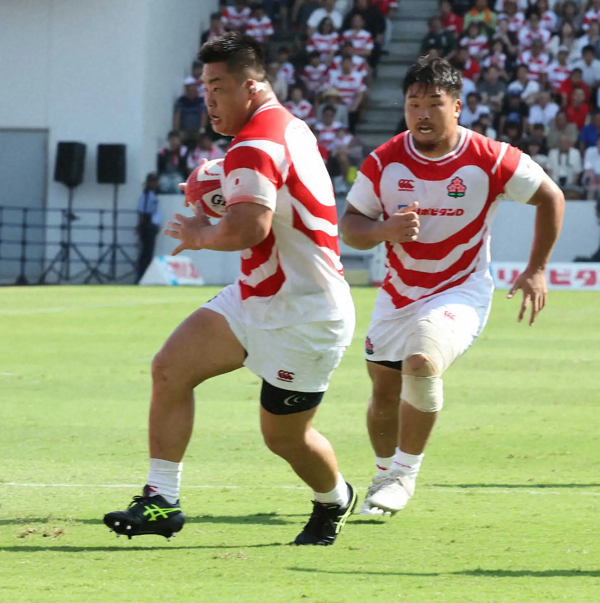 【画像・写真】【ラグビー日本代表】紙森、原田、竹内　FW最前列の3人がそろって80分間フル出場「圧倒していた」