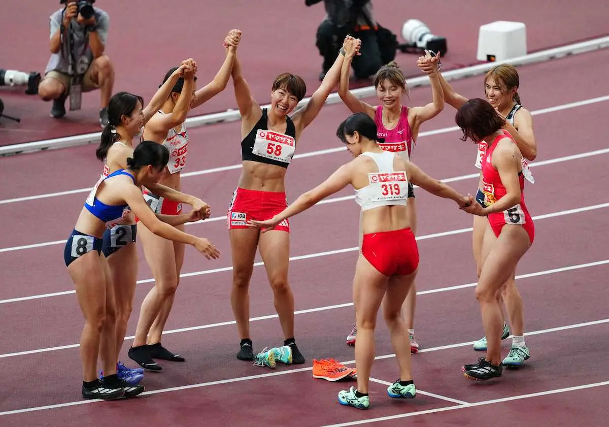 【画像・写真】【陸上日本選手権】今季で引退の寺田明日香は6位　大会ラストランで6度目頂点ならず　女子100m障害　