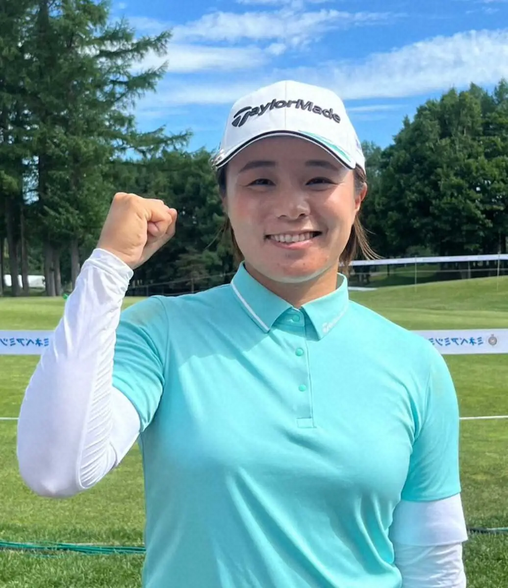 【画像・写真】【女子ゴルフ】前週5年ぶりVの永峰咲希　2週連続優勝へ「もちろん狙いたい」