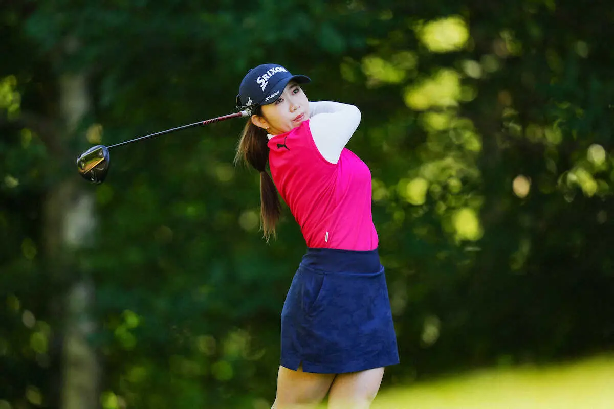 【画像・写真】【女子ゴルフ】内田ことこ、渡辺彩香ら首位発進　1打差にアマ長沢愛羅ら