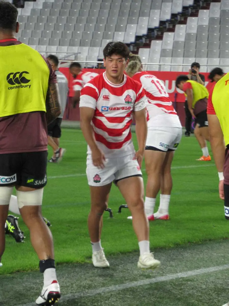 【画像・写真】【ラグビー日本代表】SO李承信「感慨深い試合になる」　地元神戸＆ラグビー初観戦のノエスタで代表戦