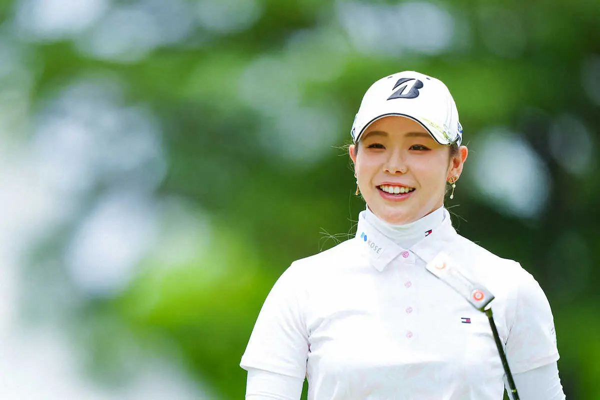 【画像・写真】【エビアン選手権】吉田優利「全部うまくかみ合った」8バーディー自己最少63でV戦線浮上「明日も…」