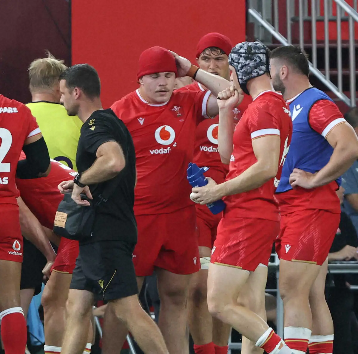 【画像・写真】【ラグビー】ウェールズ、異様な蒸し暑さ乗り越えた　連敗「18」でストップし「最高の気分だ」