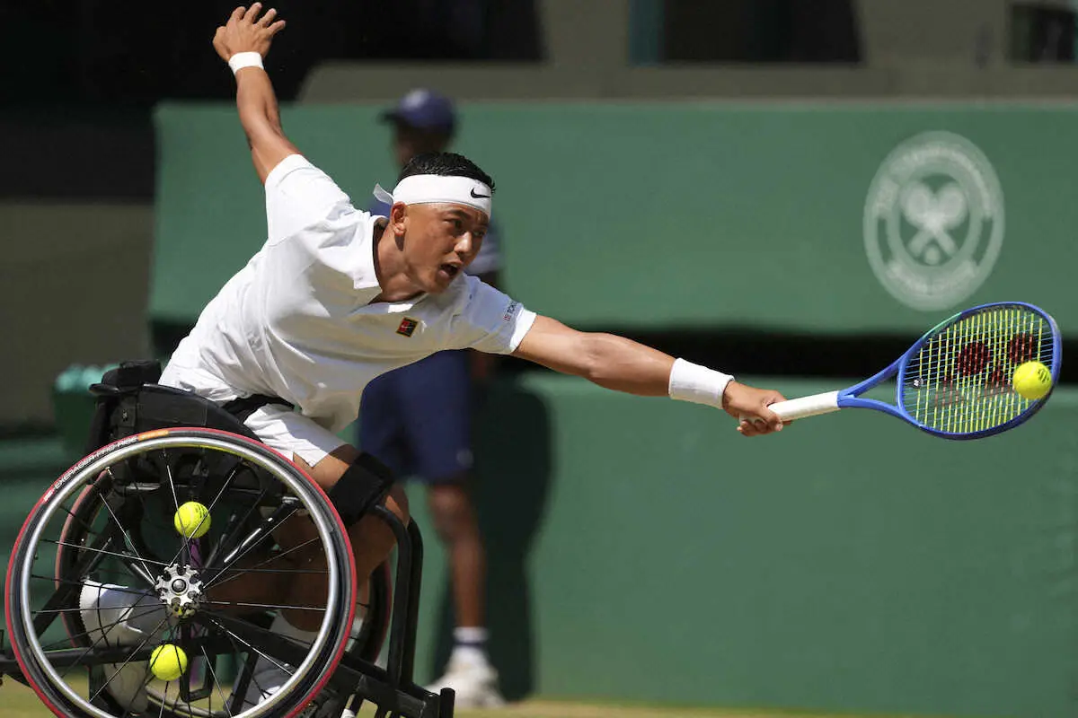 【画像・写真】【ウィンブルドン】小田凱人“敵地”で雄叫び2年ぶりV！　宿敵ヒューエットに逆転勝ち　全米で偉業挑戦だ