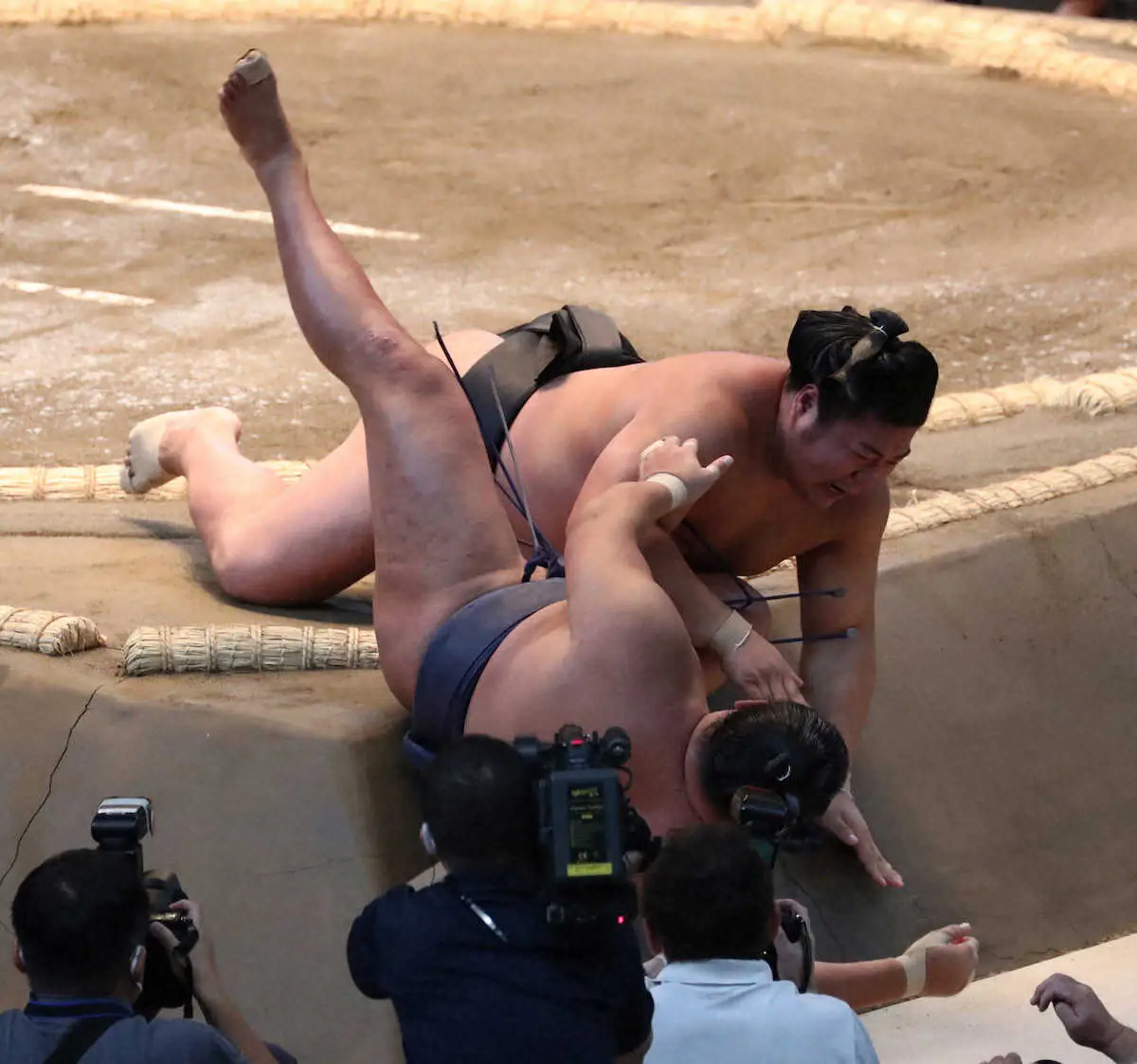 【画像・写真】若元春　“べらぼう”金星　大河出演効果?豊昇龍撃破で名古屋の“主役”へ