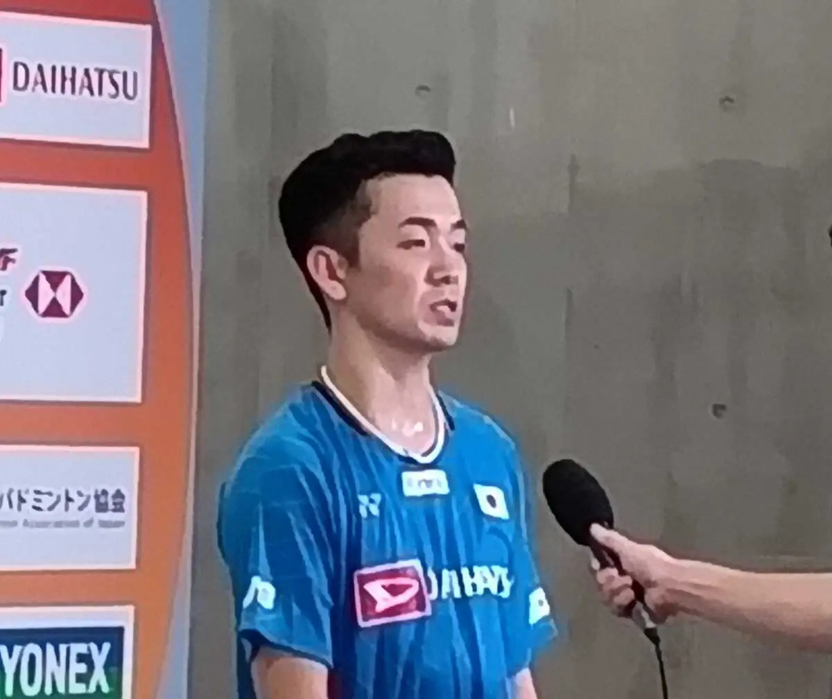 【画像・写真】【バドミントン】男子シングルスの西本が世界4位に快勝　ジャパン・オープンが開幕