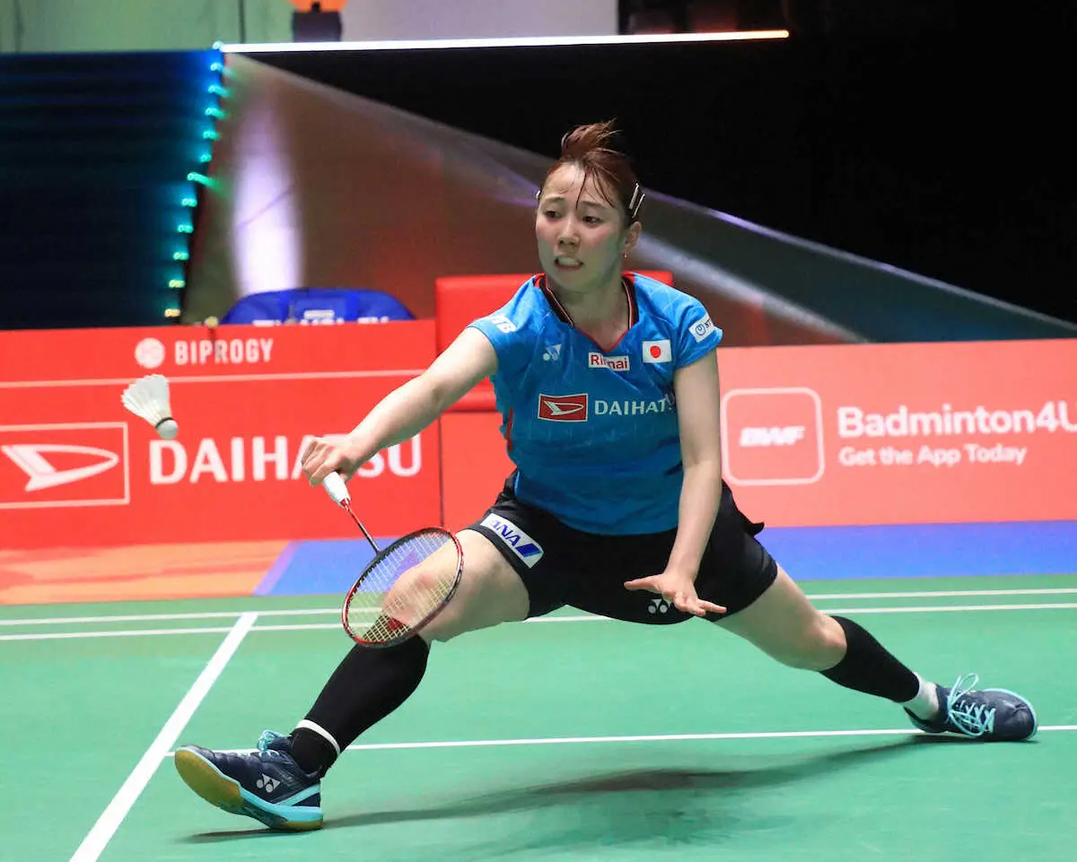 【画像・写真】【バドミントン】初出場の郡司莉子が8強入りの躍進　女子シングルスの世界ジュニア女王