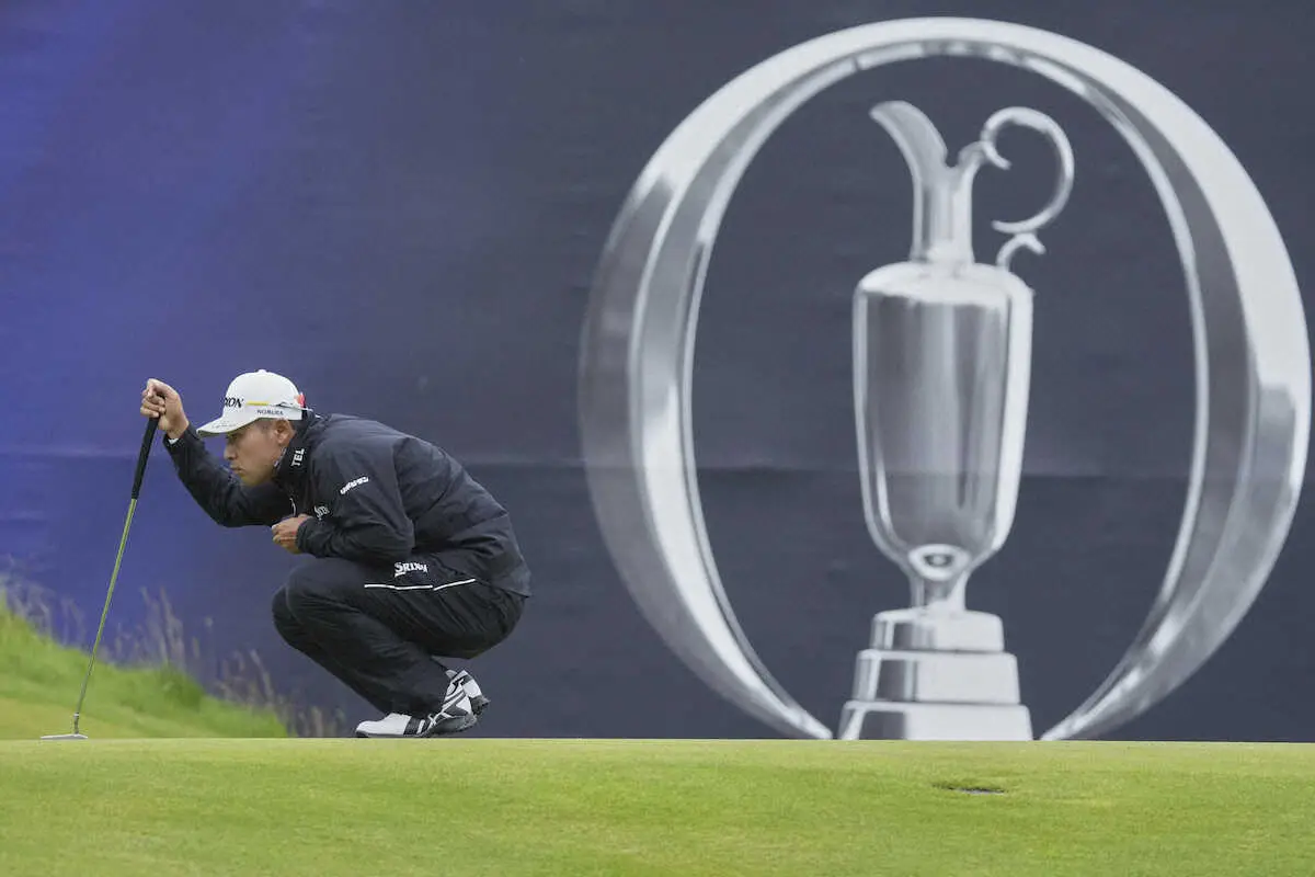 【画像・写真】【全英OP】松山英樹は7打差97位発進　金谷拓実は32位　河本力は45位