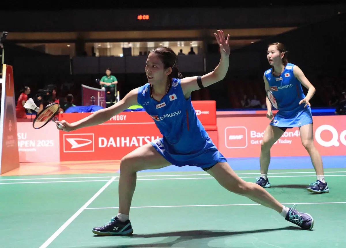 【画像・写真】【バドミントン】シダマツが接戦を制して準決勝進出　国内ラストマッチの優勝まで残り2戦
