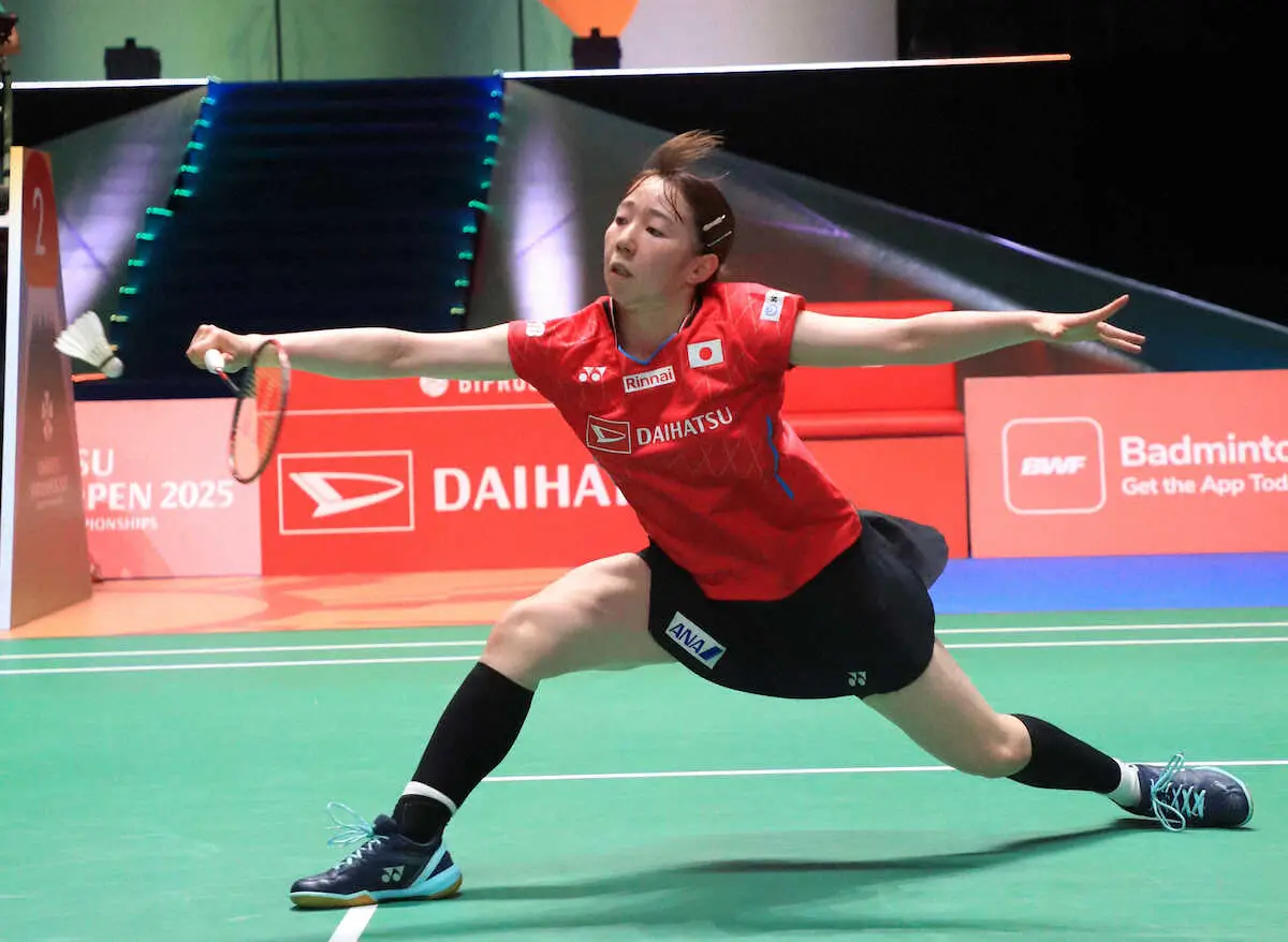 【画像・写真】【バドミントン】郡司莉子が世界4位を圧倒　女子シングルス初出場で準決勝進出