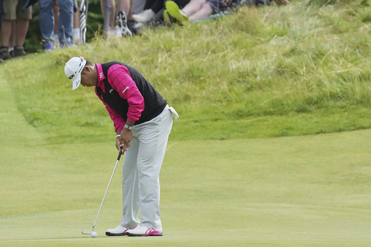 【画像・写真】【全英OP】松山英樹「アンダーパーに持って来れて良かった」ショット復調5バーディー