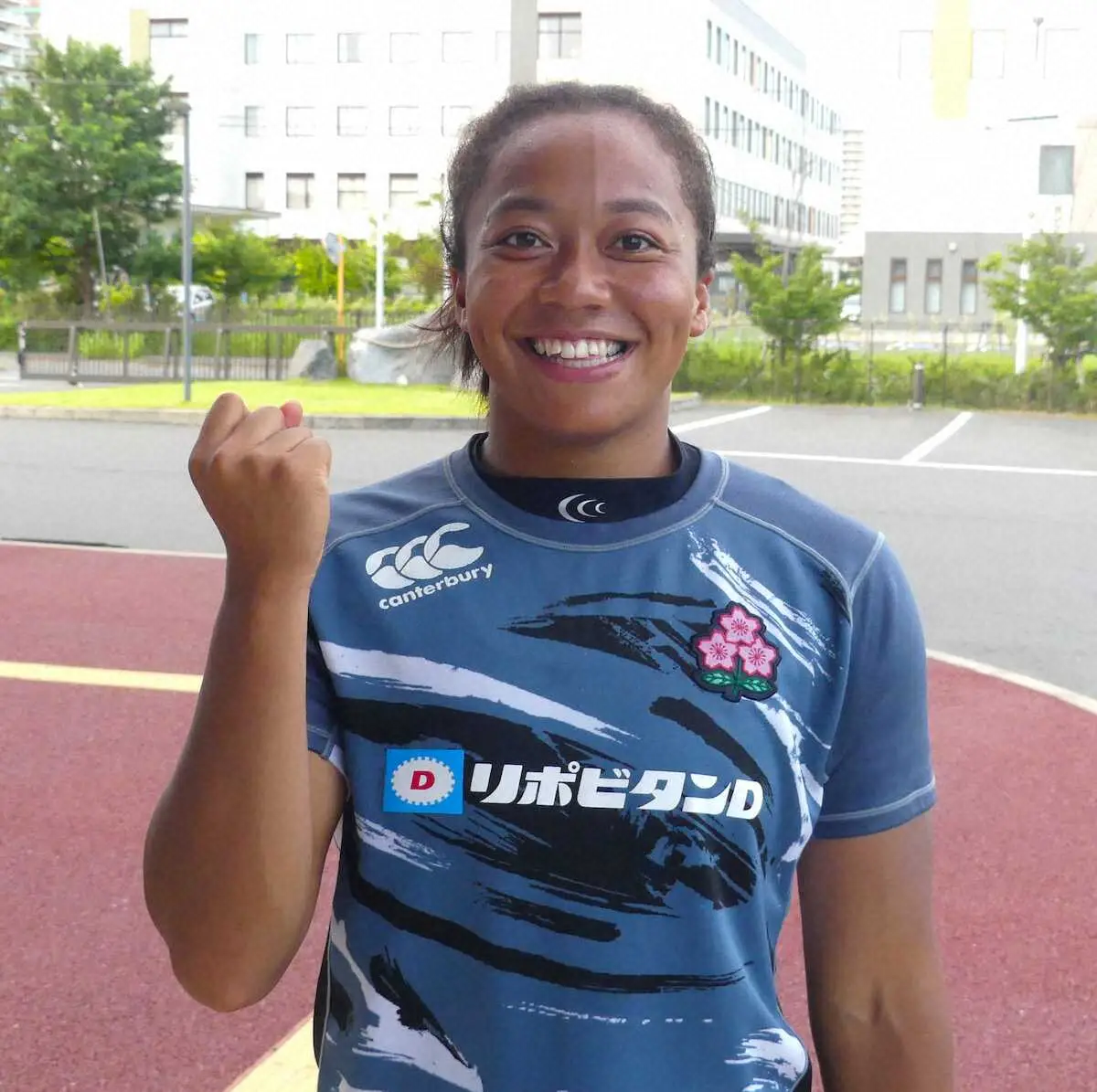 【画像・写真】【ラグビー女子日本代表】No・8ンドカ・ジェニファは元バスケ部、異色の24歳　兄2人は現役Jリーガー