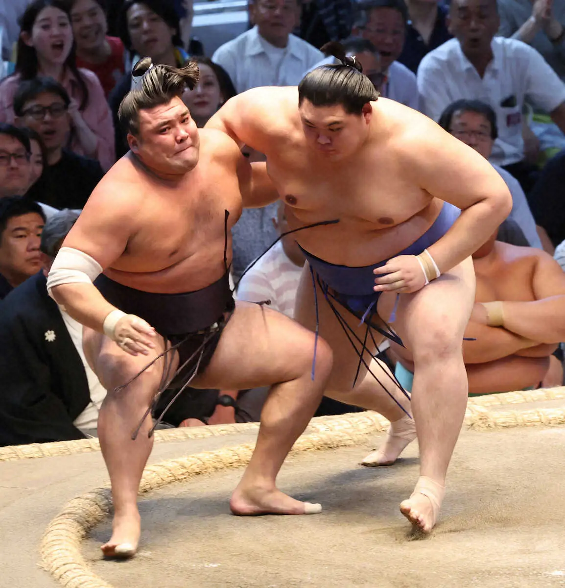 【画像・写真】大混戦！一山本が2敗目、単独首位消えた　横綱・大の里は勝ち越し決めて1差追走　2敗に4人、3敗に6人