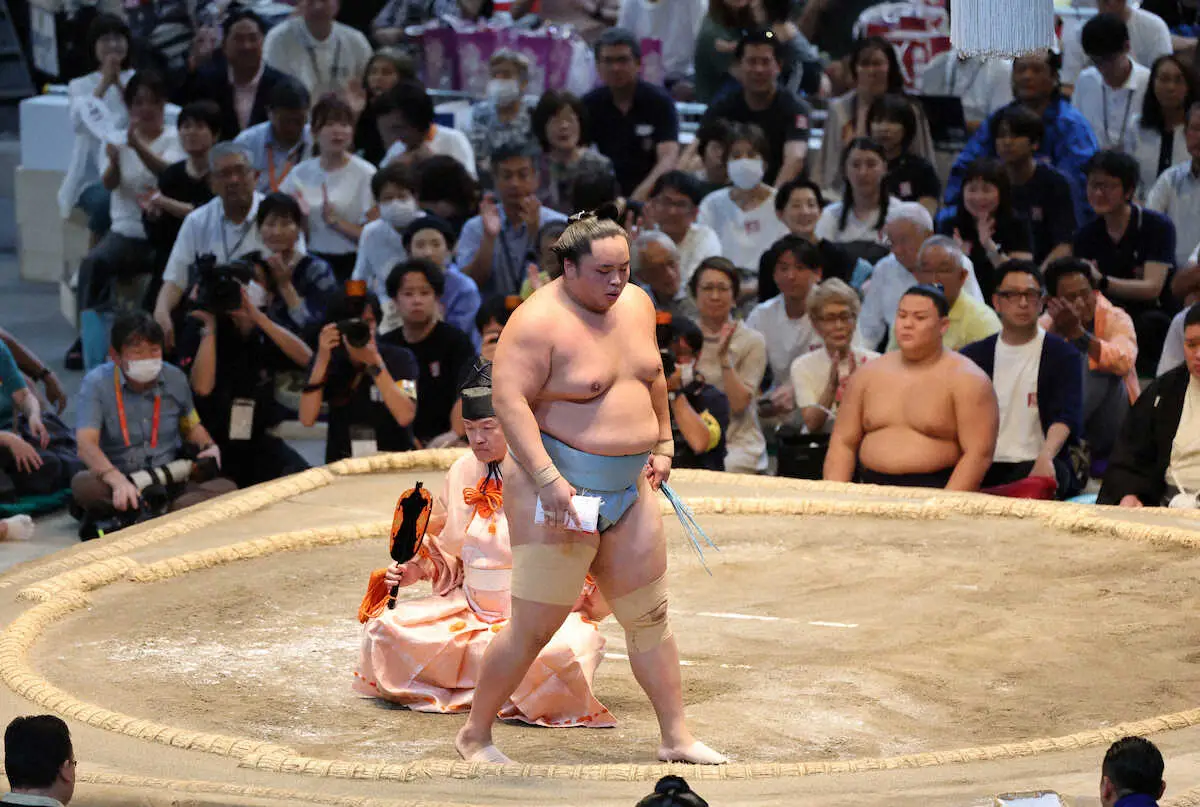 琴勝峰が初優勝！！本割で賜杯の行方が決まり進行ペースダウン 花田虎