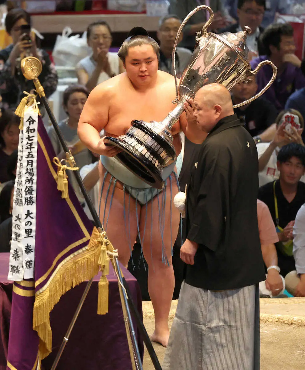 【画像・写真】初優勝した琴勝峰「まだ感情が追いついていない」「おとといから（初優勝を）意識」