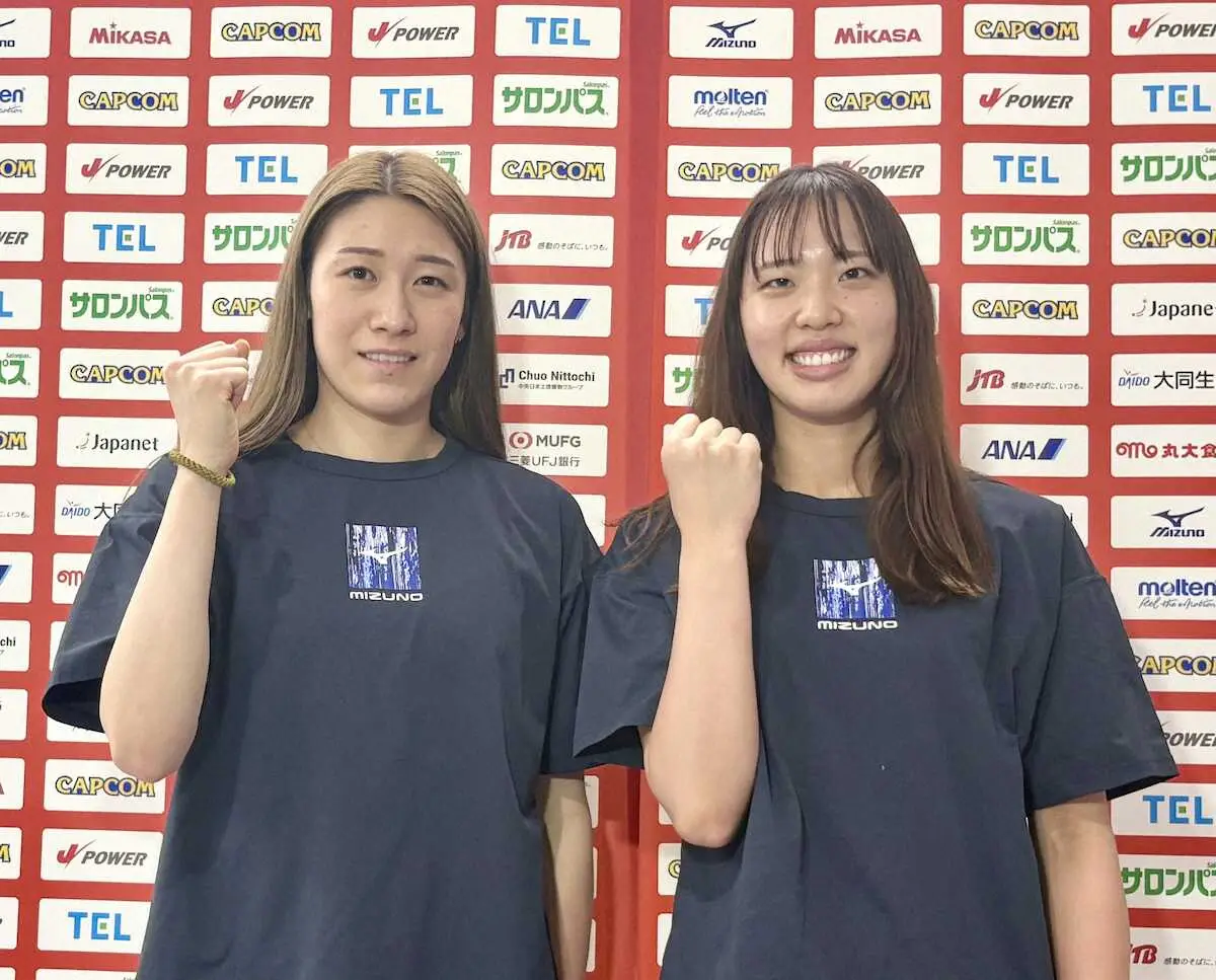 【画像・写真】【バレー】VNLベスト4の女子代表が帰国　石川真佑「もう一段階精度を高めて世界バレーへ」