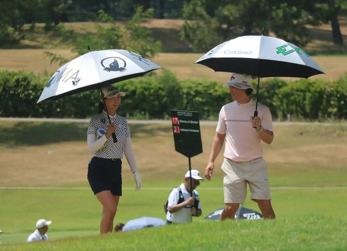 【画像・写真】石川遼＆金沢志奈がチャリティーペアマッチ優勝　31日から能登で男子ツアー新規大会
