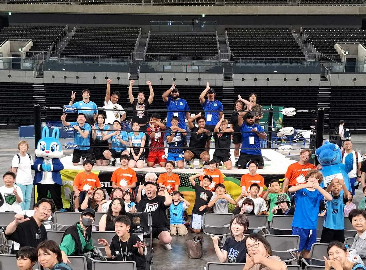 【画像・写真】ラグビー、バスケット体験などに歓声響く　有明アリーナスポーツフェス2025