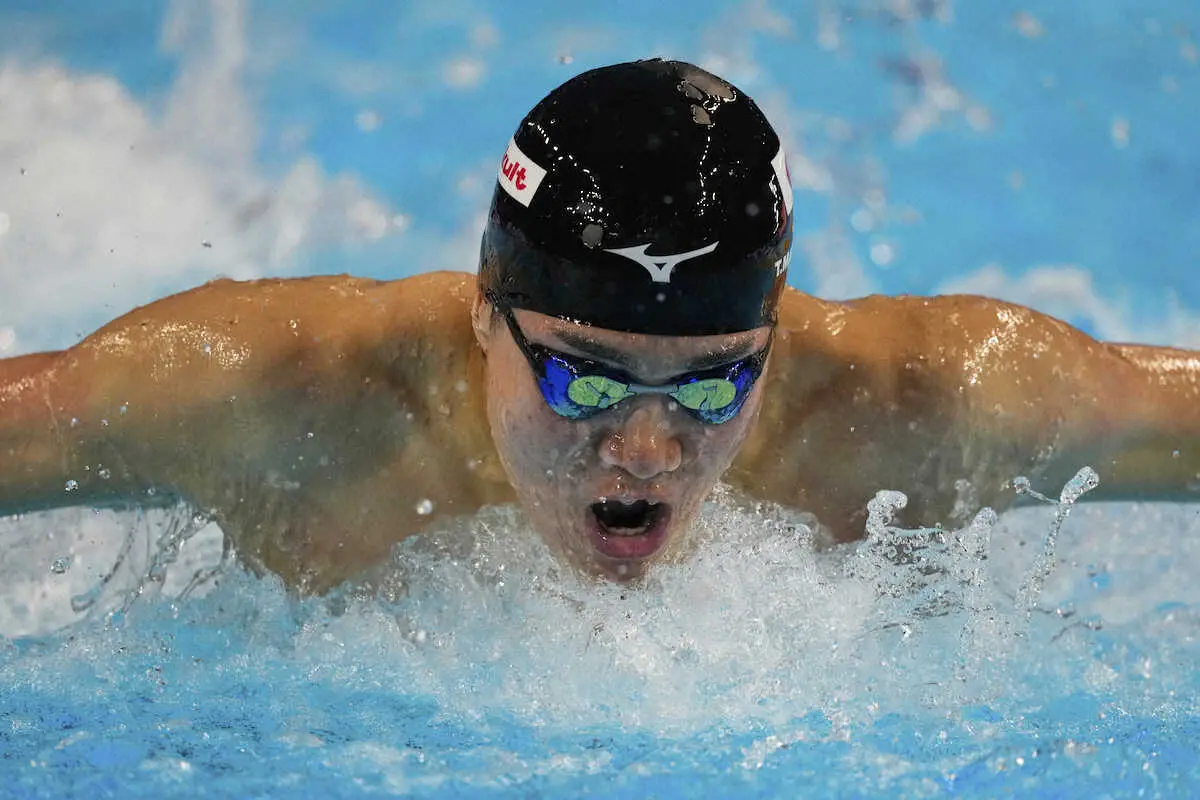 【画像・写真】【世界水泳】松下知之が全体トップで決勝へ　男子400M個人メドレー予選　西川、成田、小堀も突破