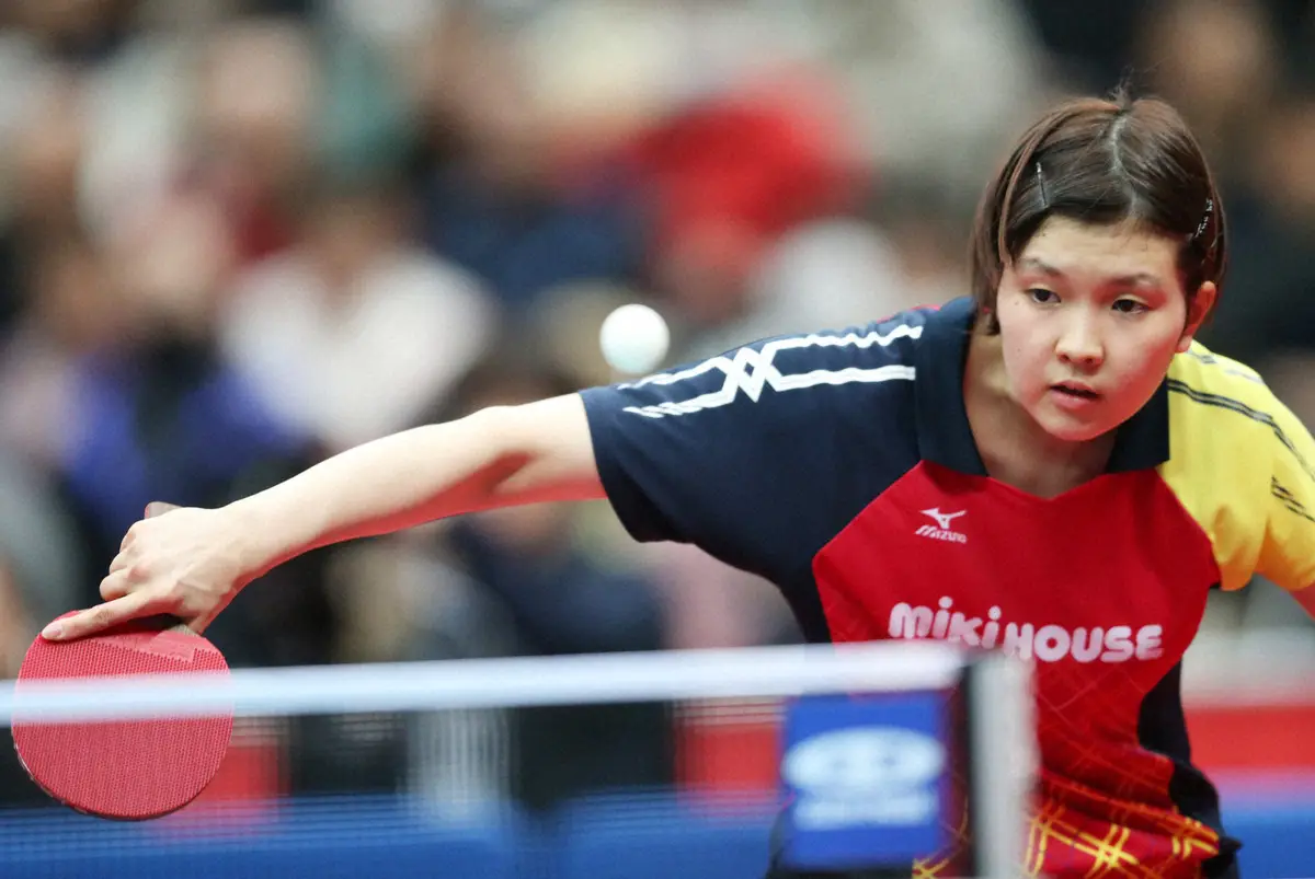 【画像・写真】【卓球】カットマン橋本帆乃香、ストレート勝ちで初戦突破　2回戦は孫穎莎と対戦の可能性