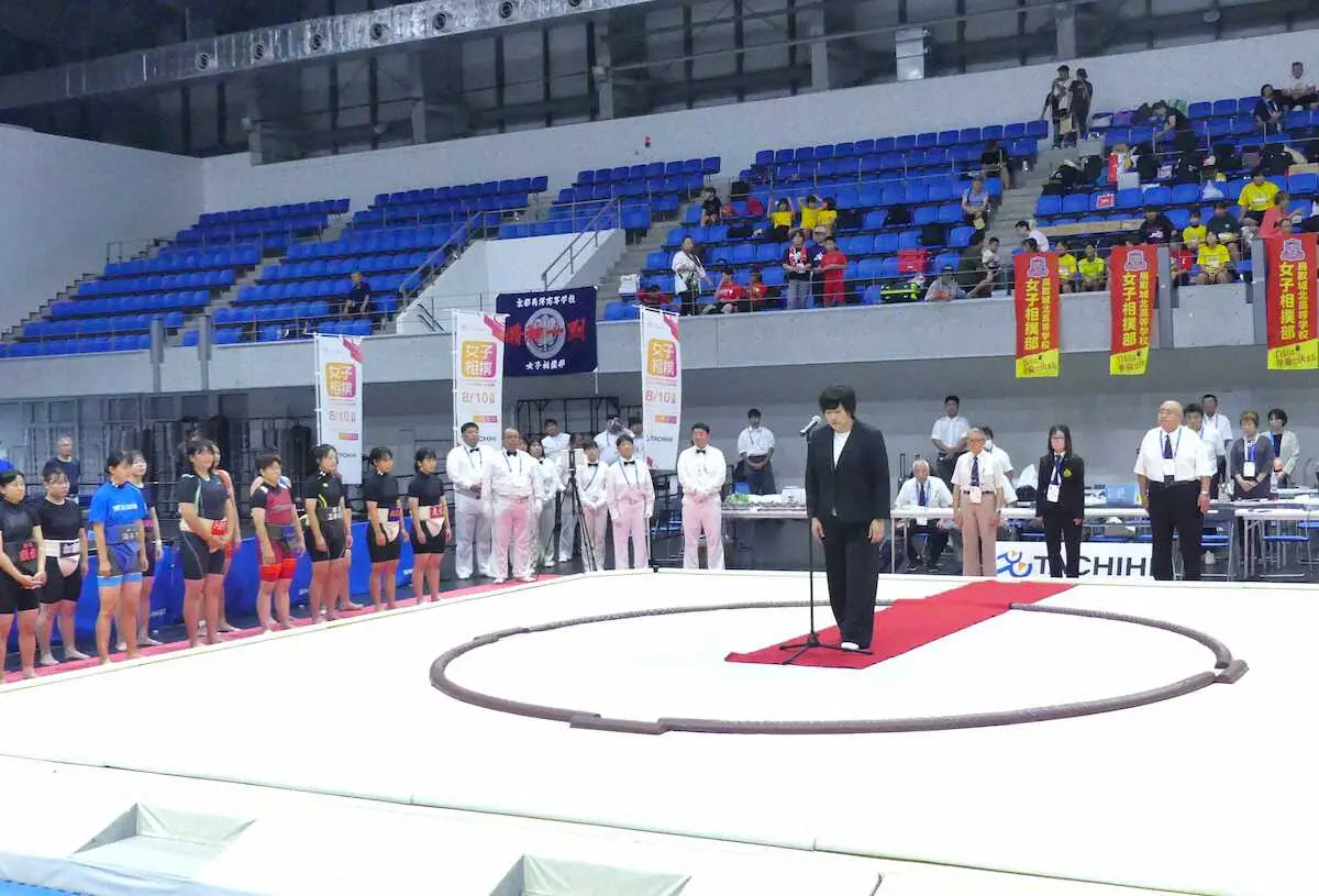 【画像・写真】「女子相撲フェスティバル」9月20日に立川で開催　今年は女子インターハイと女子インカレも併催