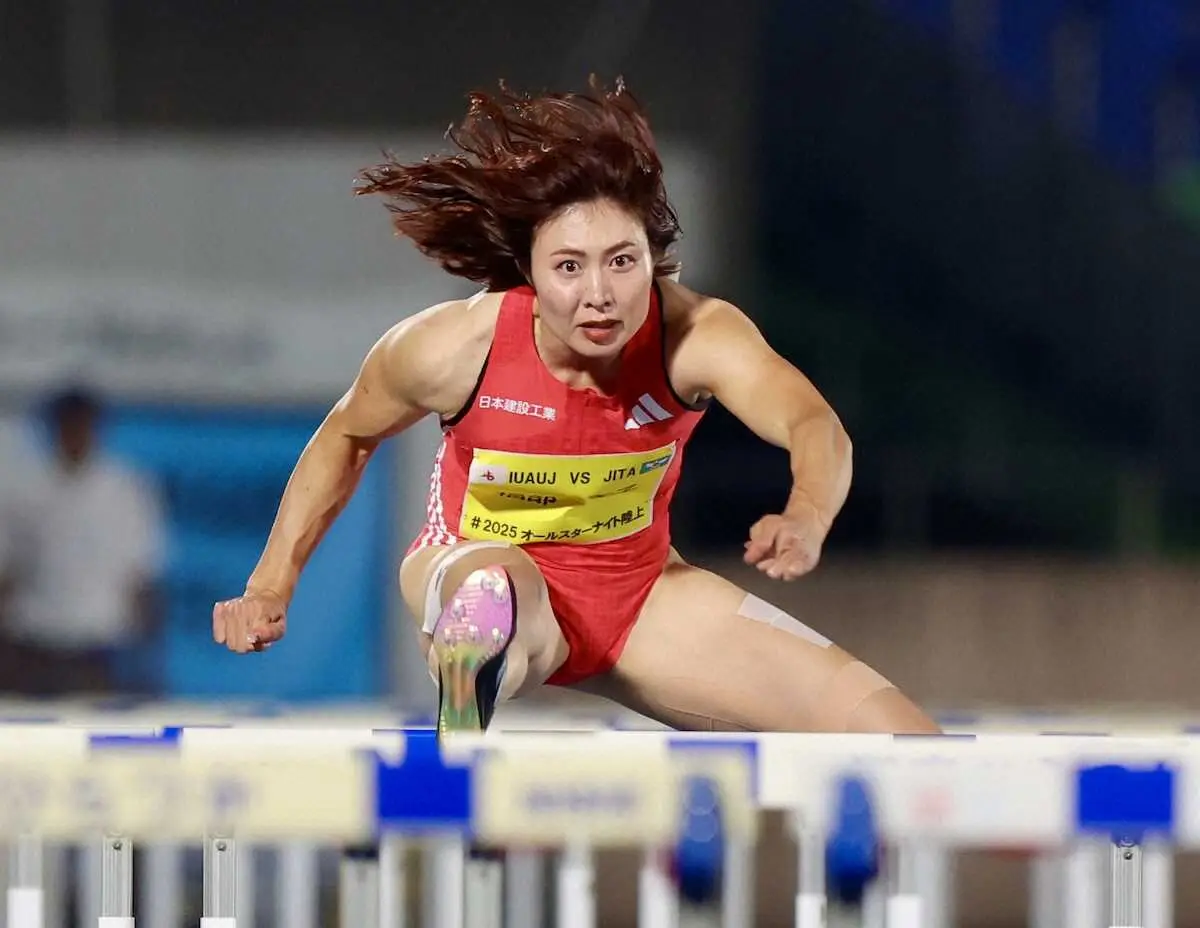 【画像・写真】【陸上】福部真子、世陸参加標準記録に0秒01届かず涙「菊池病になってなかったら…」12秒74で2位