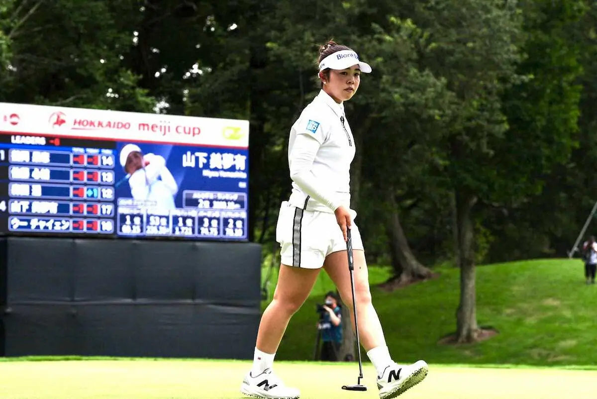 【画像・写真】【女子ゴルフ】河本結が逆転で1年ぶりツアー3勝目　山下美夢有は一時首位も4位で2週連続優勝逃す