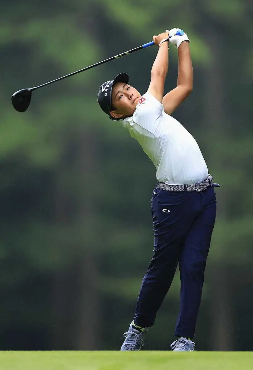 【画像・写真】　第1日、4アンダーで55位の福井誠ノ介＝御前水GC