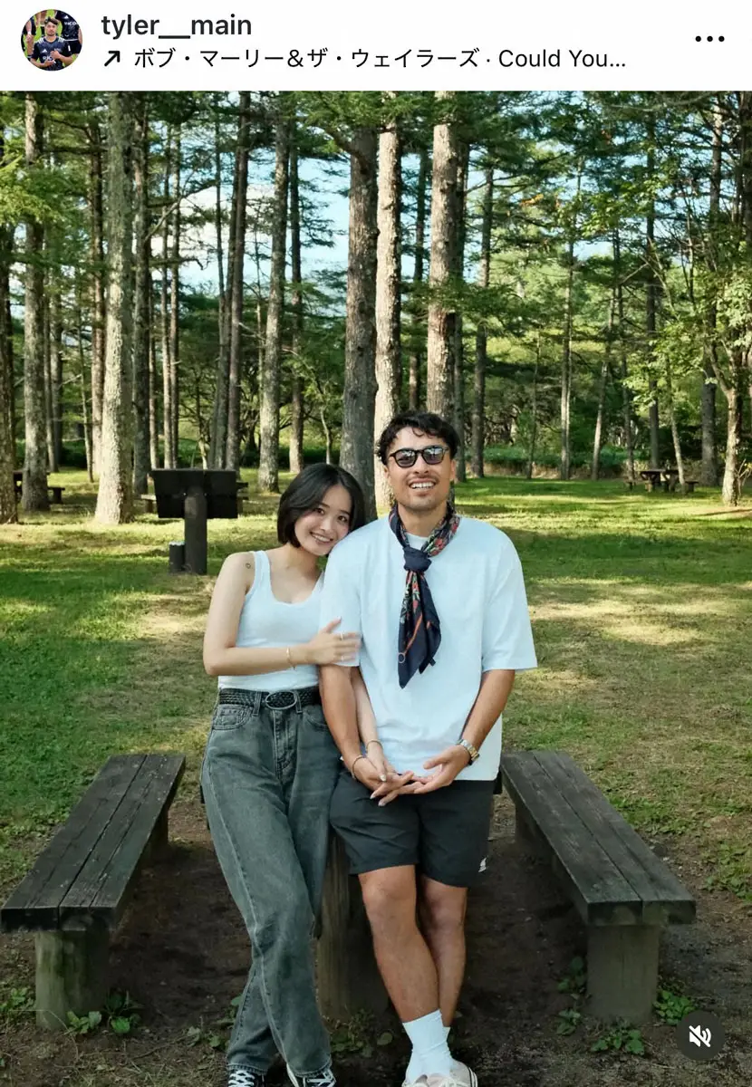 【画像・写真】ラグビー24歳・メイン平が結婚　「今後は夫婦として精進して参ります」