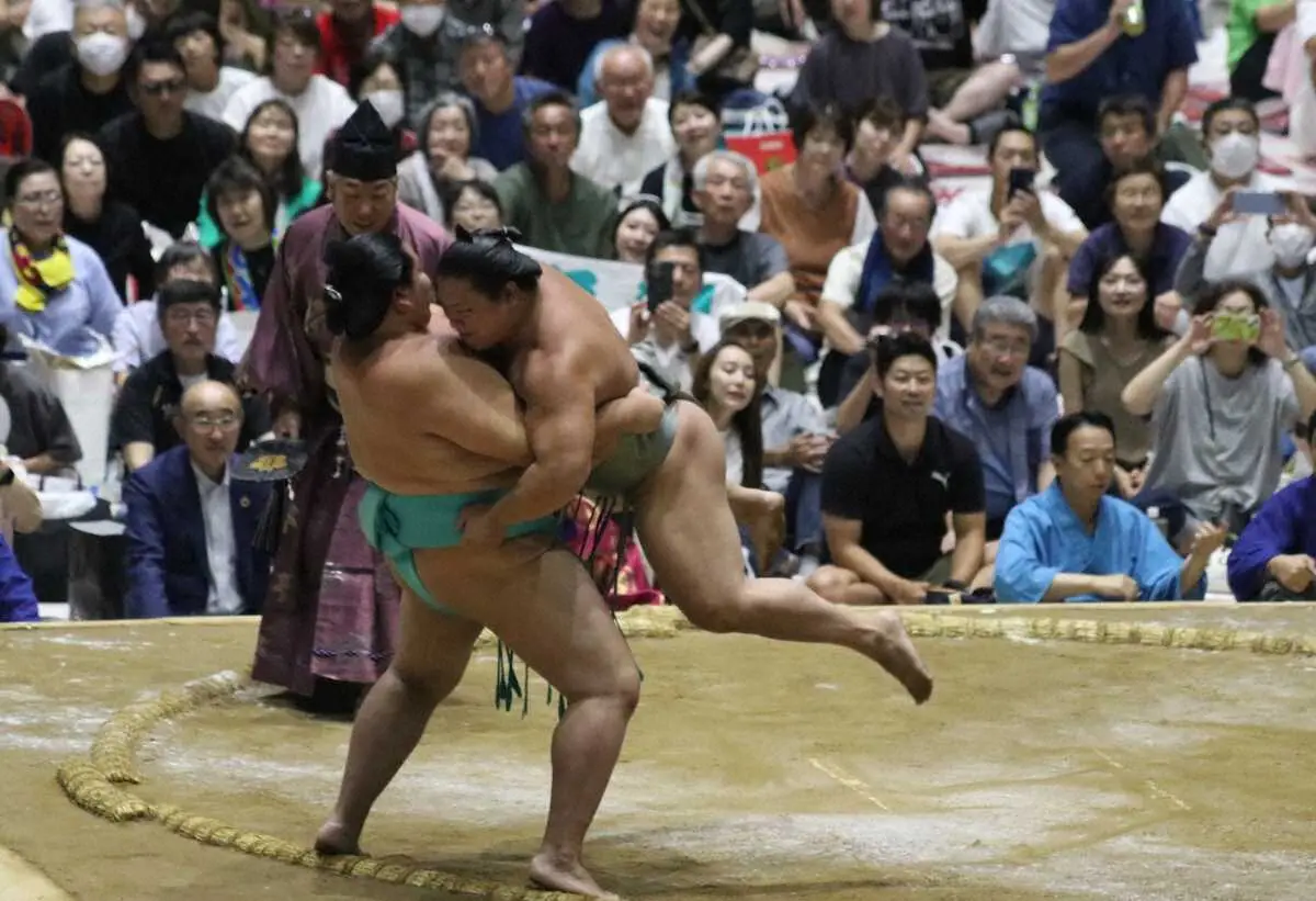 【画像・写真】大関獲りの若隆景「やるべきことは変わらない。しっかり稽古して場所に向けて…」熱海富士らと9番で5勝