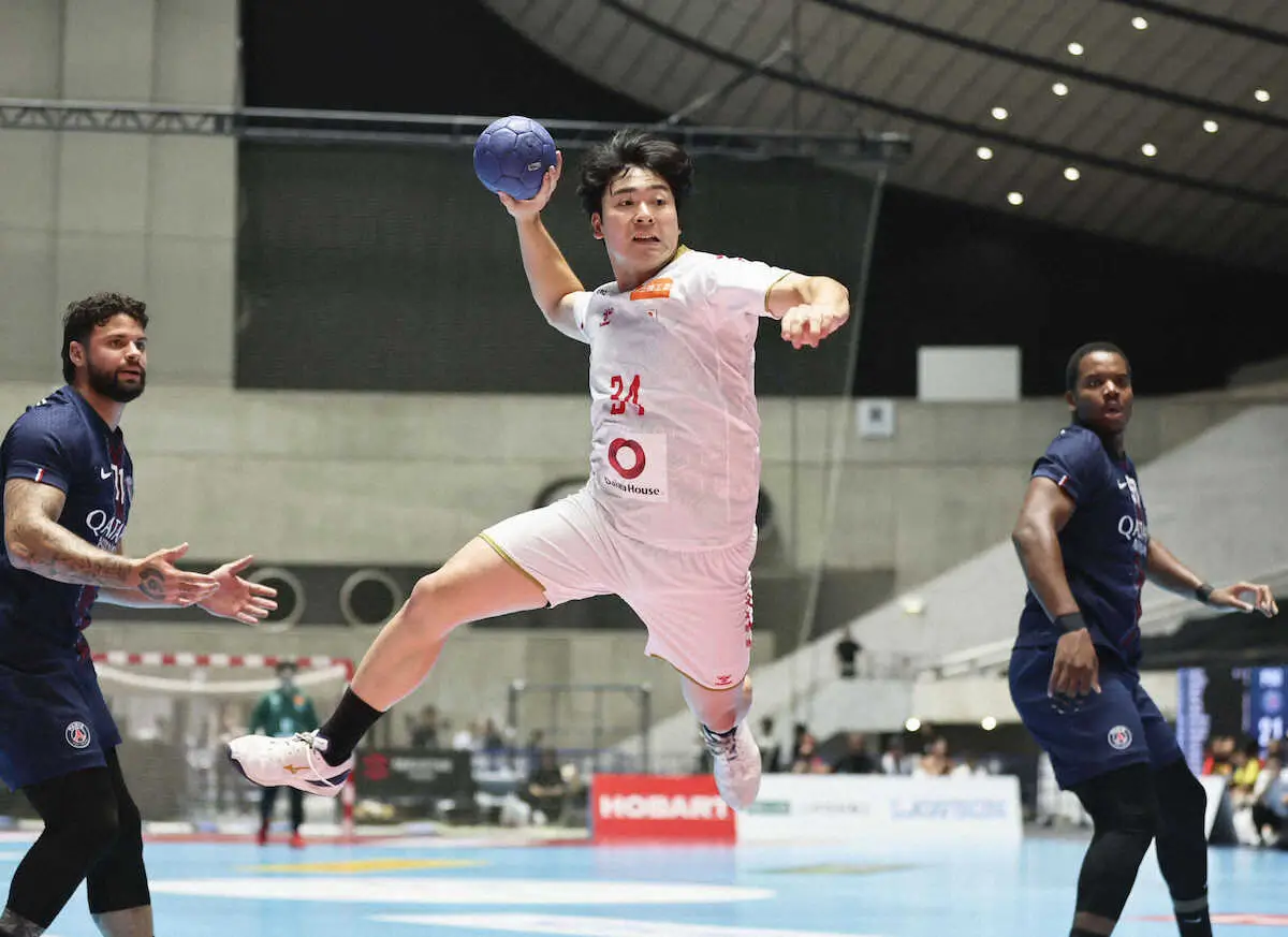 【画像・写真】【ハンドボール】日本代表がパリSGに完敗　9連続得点許し指揮官「レベルアップを図りたい」