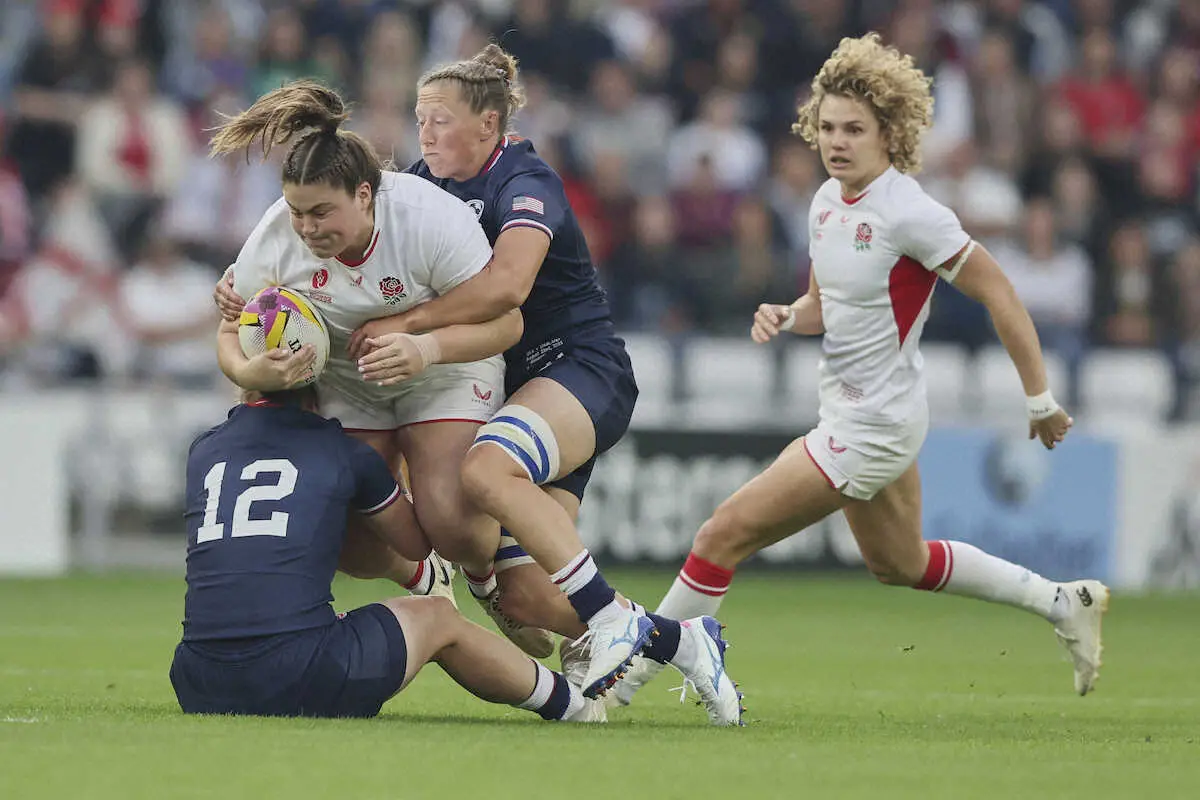 【画像・写真】【ラグビー】女子W杯開幕戦で地元イングランドが11Tの快勝発進　日本の初戦は24日vsアイルランド