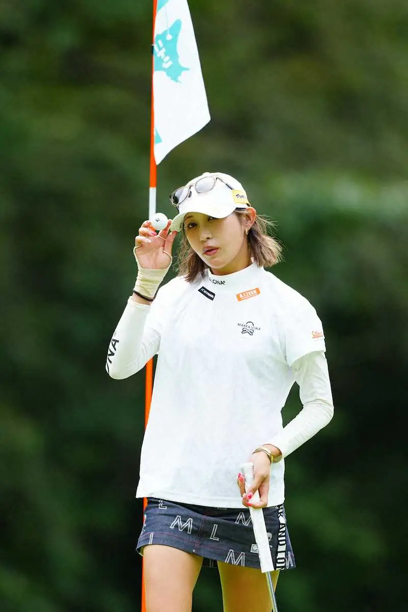 【画像・写真】【女子ゴルフ】金田久美子　69で4アンダー暫定3位好発進「もう36歳。最近吹っ切れてきた」