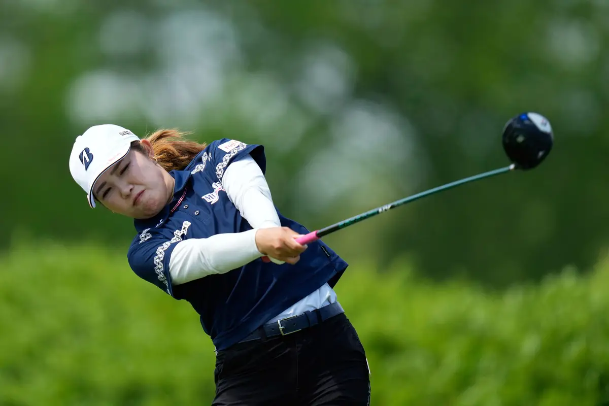 【画像・写真】【米女子ゴルフ】古江彩佳、岩井明愛、岩井千怜が70で31位発進　山下美夢有、竹田麗央らは71で47位