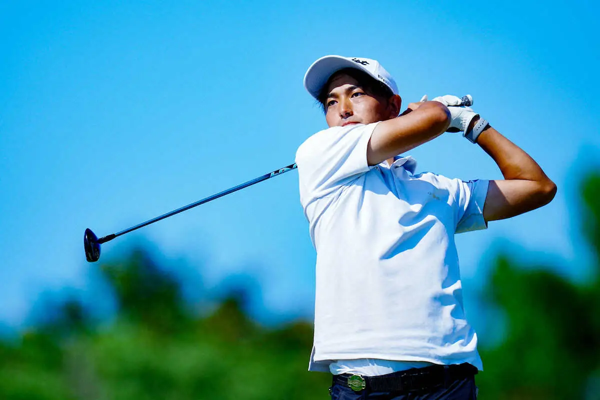 【画像・写真】【男子ゴルフ】石塚祥利が単独首位で週末へ　3打差2位に河本力、蝉川泰果ら　平田憲聖は11位