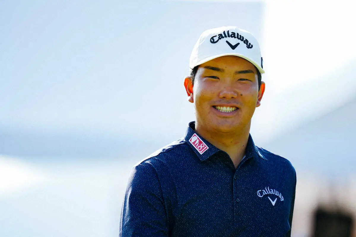 【画像・写真】【男子ゴルフ】河本力　3打差2位「20アンダーが目標」今日は姉の誕生日「プレゼントは追々買います」