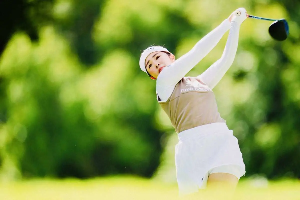 【画像・写真】【米女子ゴルフ】山下美夢有と古江彩佳が暫定7位　渋野日向子は暫定97位　第2Rはサスペンデッド