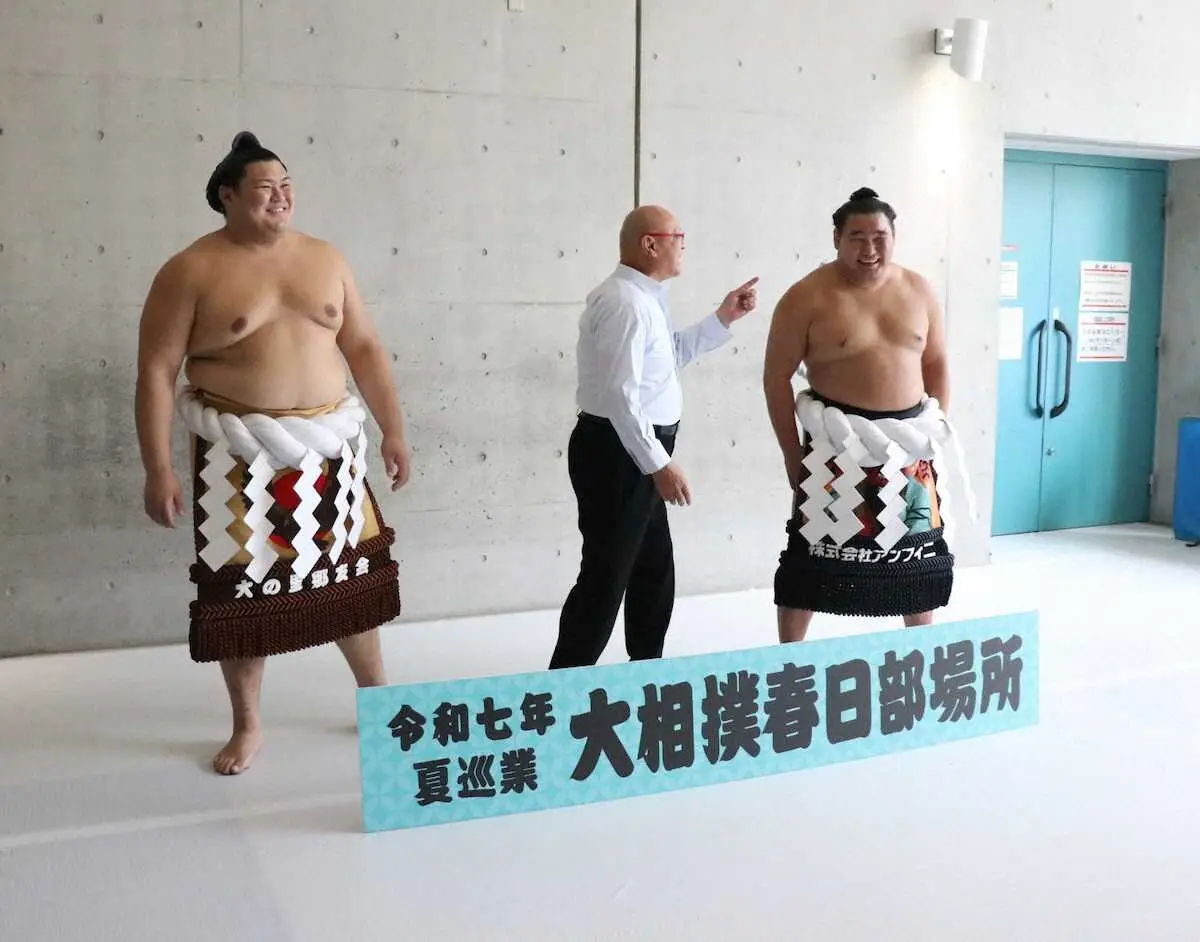 【画像・写真】両横綱が夏巡業を総括　豊昇龍「たくさんのファンに感謝」　大の里「ゆかりあるところでできて良かった」