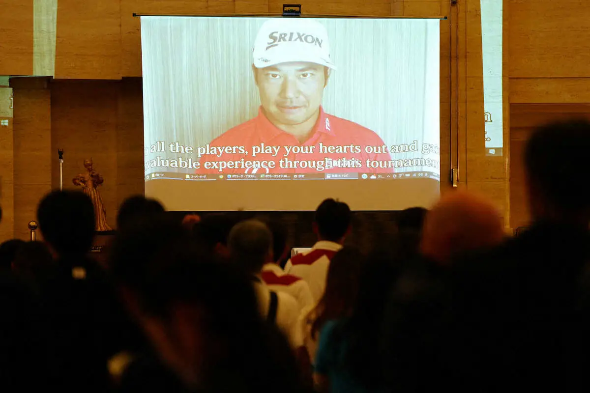 【画像・写真】【大学ゴルフ】松山英樹がビデオメッセージでエール「かけがえのない経験をしてください」