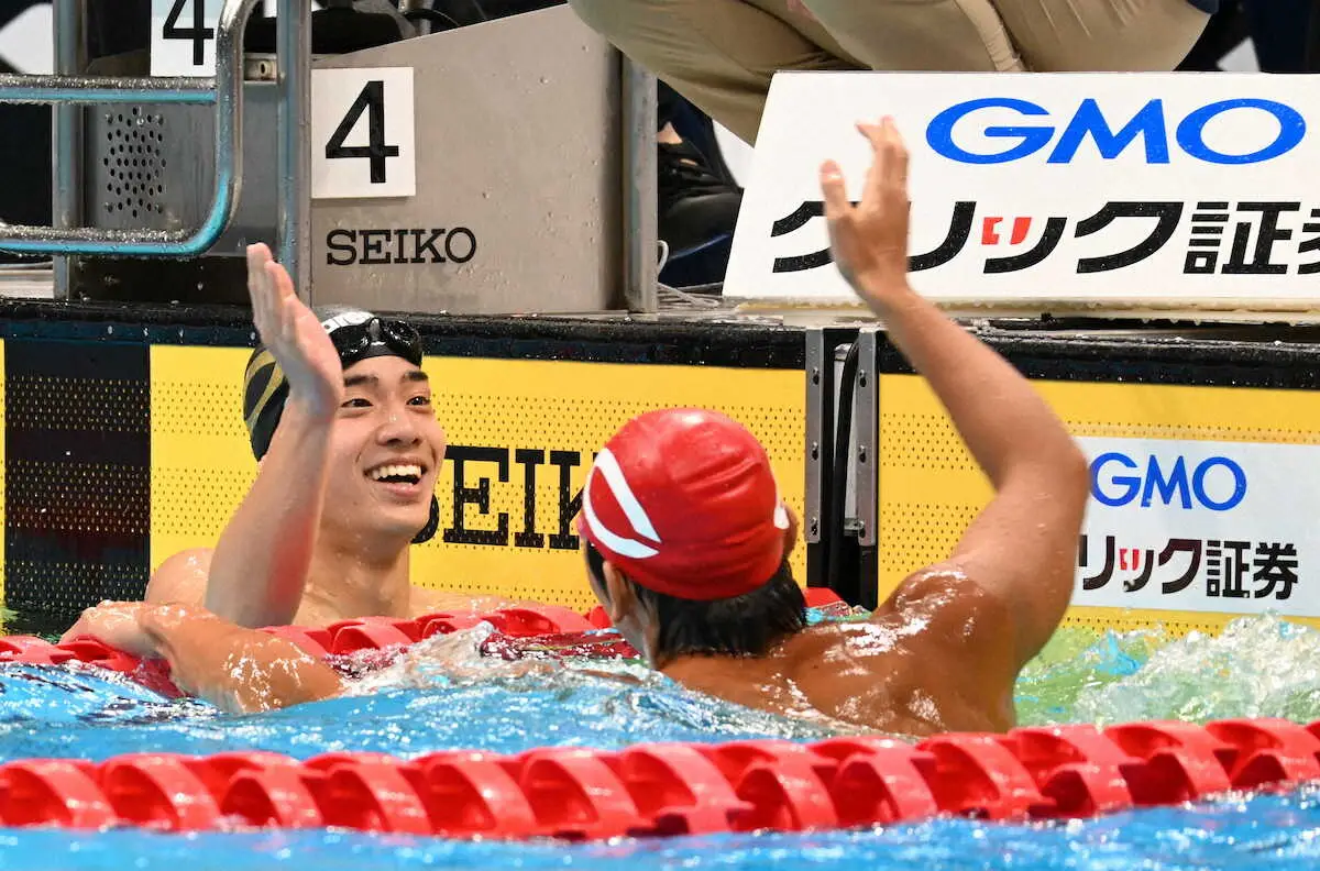 【画像・写真】【競泳インカレ】中大・村佐達也が男子100M自由形で自己ベスト「ワンツースリーをしたい」