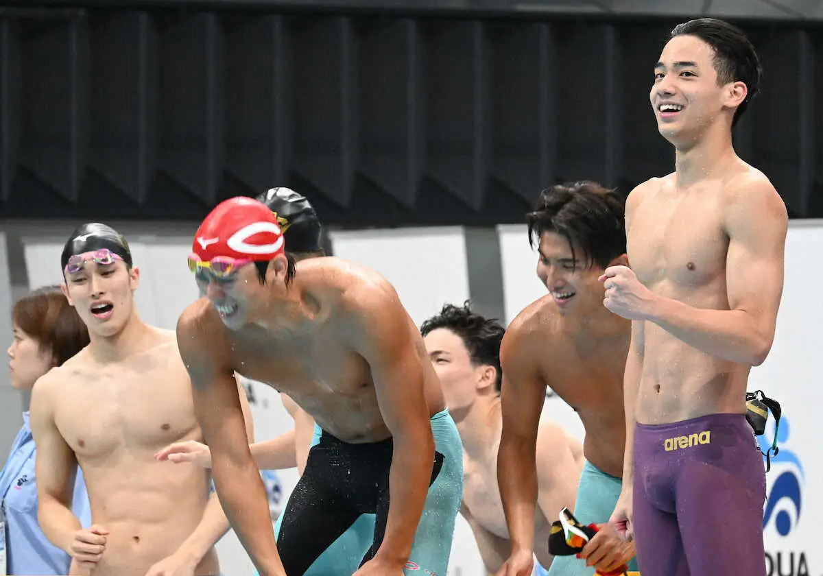 【画像・写真】【競泳インカレ】村佐達也が3冠！世界3位の男子200M自由形は圧倒V「格の違いを見せてやろうと」