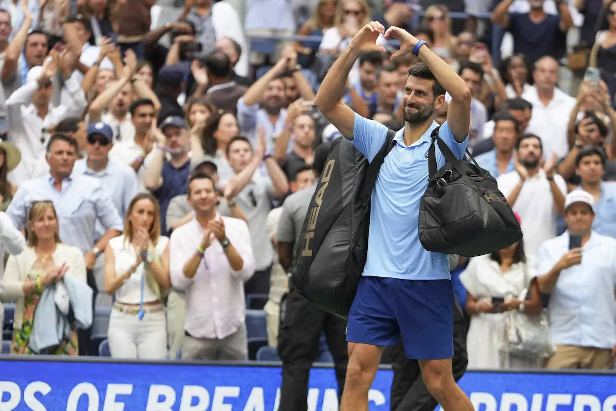 【画像・写真】【全米OP】38歳ジョコビッチ8年ぶり4大大会決勝なし「シナーとアルカラスを乗り越えるのは難しい」