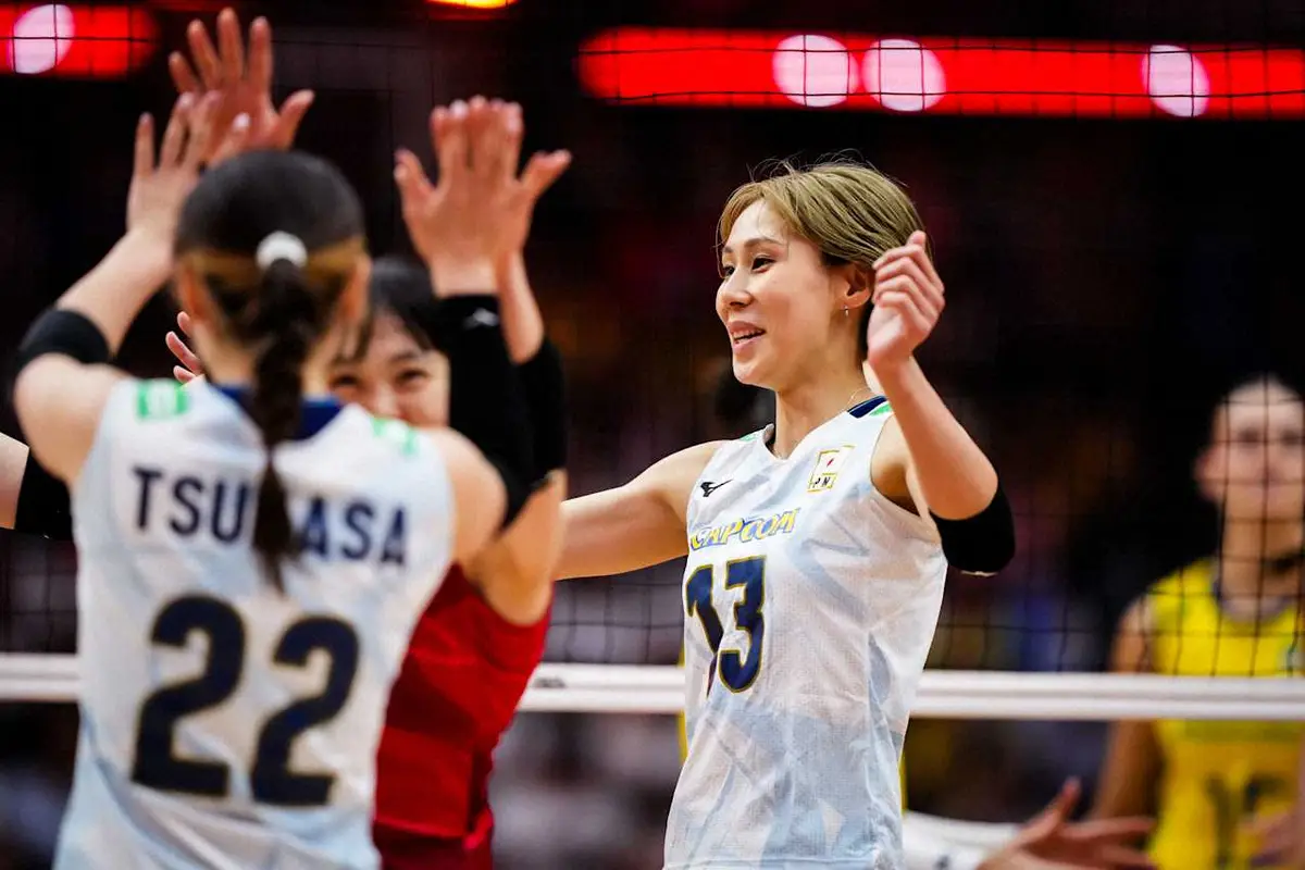 【画像・写真】【バレー】日本女子　崖っ縁から2－2に追いついた！　15年ぶり表彰台へ世界2位ブラジルと激突